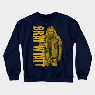 Bray Wyatt Yellow Vintage Crewneck Sweatshirt
